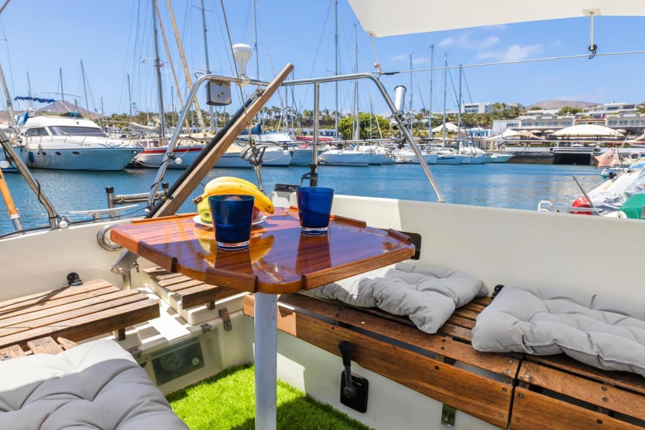 Seaside Chill-Out Stay On A Sail Yacht Puerto Calero Exteriér fotografie