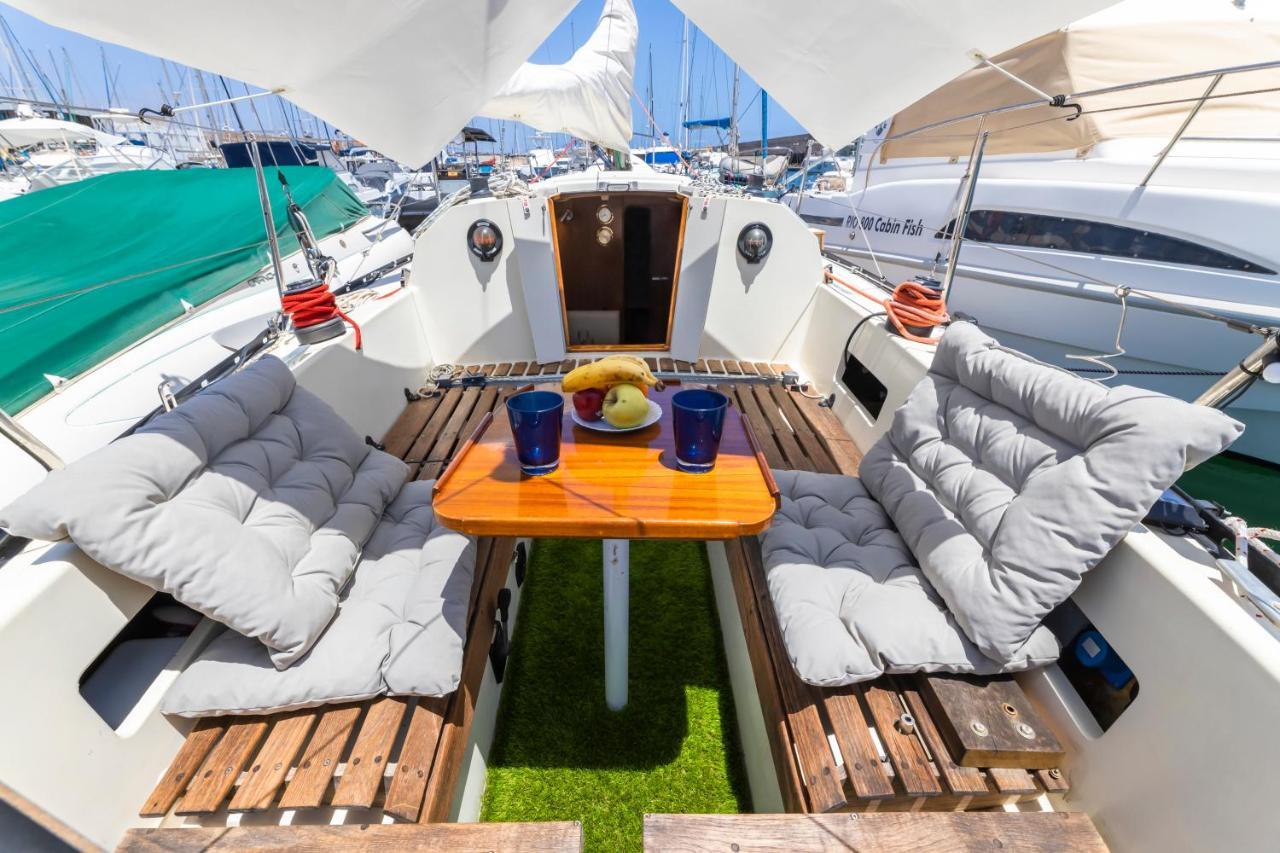 Seaside Chill-Out Stay On A Sail Yacht Puerto Calero Exteriér fotografie