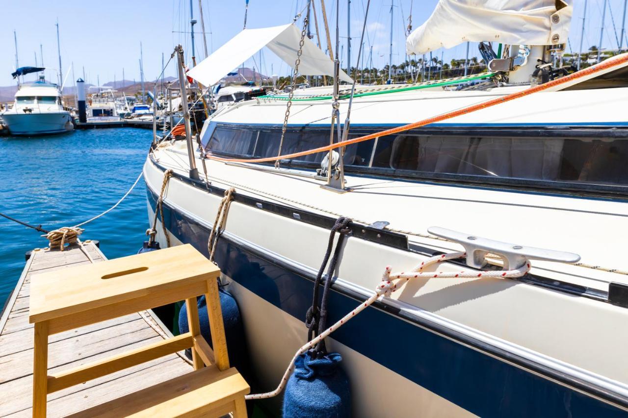 Seaside Chill-Out Stay On A Sail Yacht Puerto Calero Exteriér fotografie